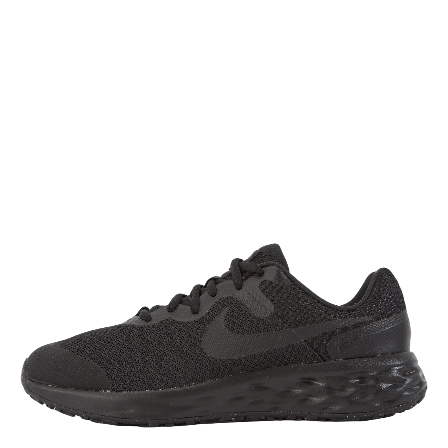 Revolution 6 Big Kids' Road Running Shoes BLACK/BLACK-DK SMOKE GREY