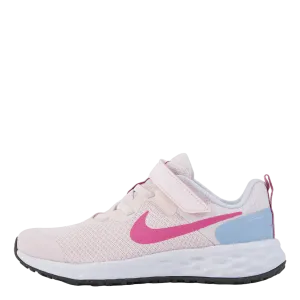 Revolution 6 Little Kids' Shoes PEARL PINK/COSMIC FUCHSIA-COBALT BLISS