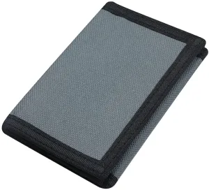 RFID Blocking Canvas Wallet for Men and Women - Camo Trifold Outdoor Sports Wallets with Magic Sticker for Teen Kids (Grey)