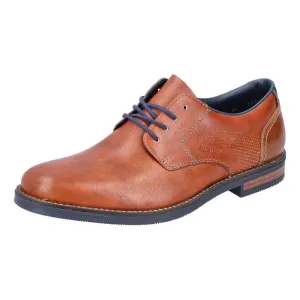 Rieker 13516-22 Mens Brown Leather Lace Up Shoes