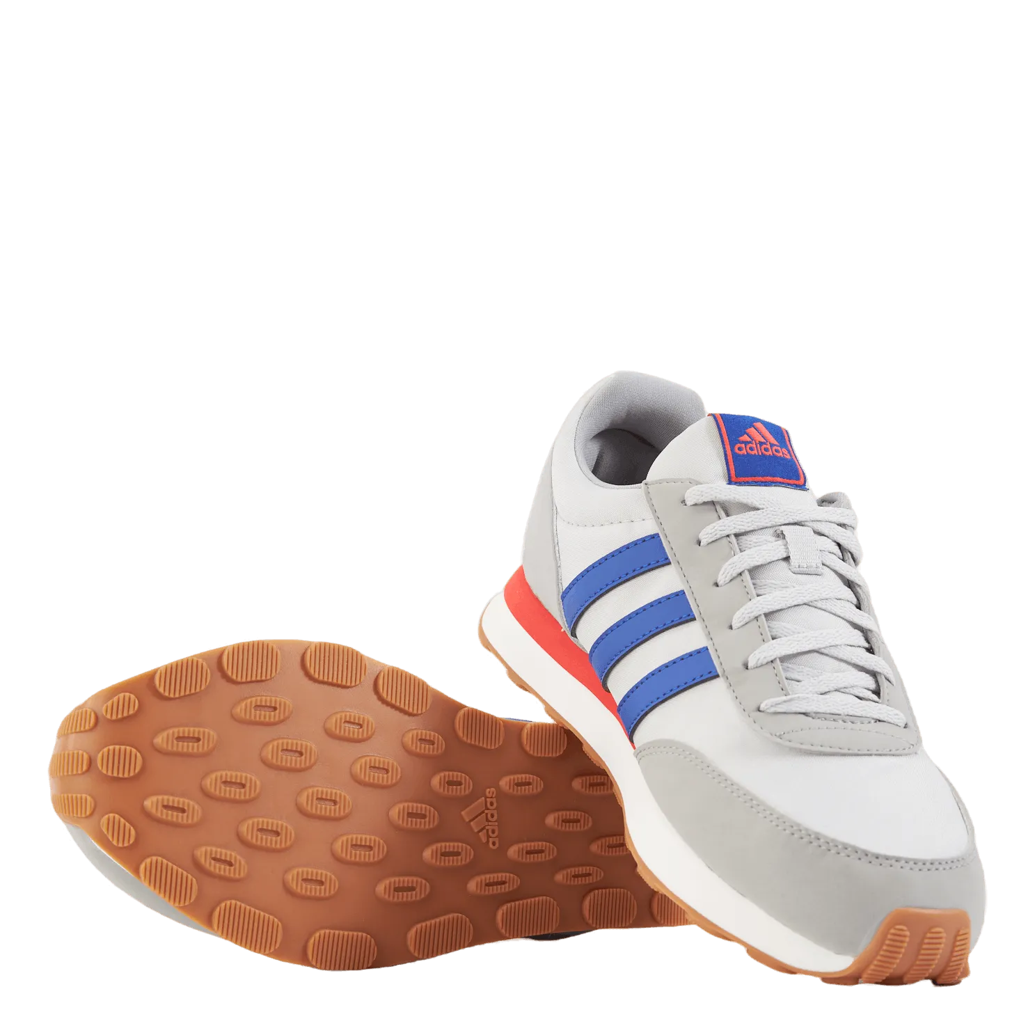 Run 60s 3.0 Shoes Grey One / Lucid Blue / Bright Red