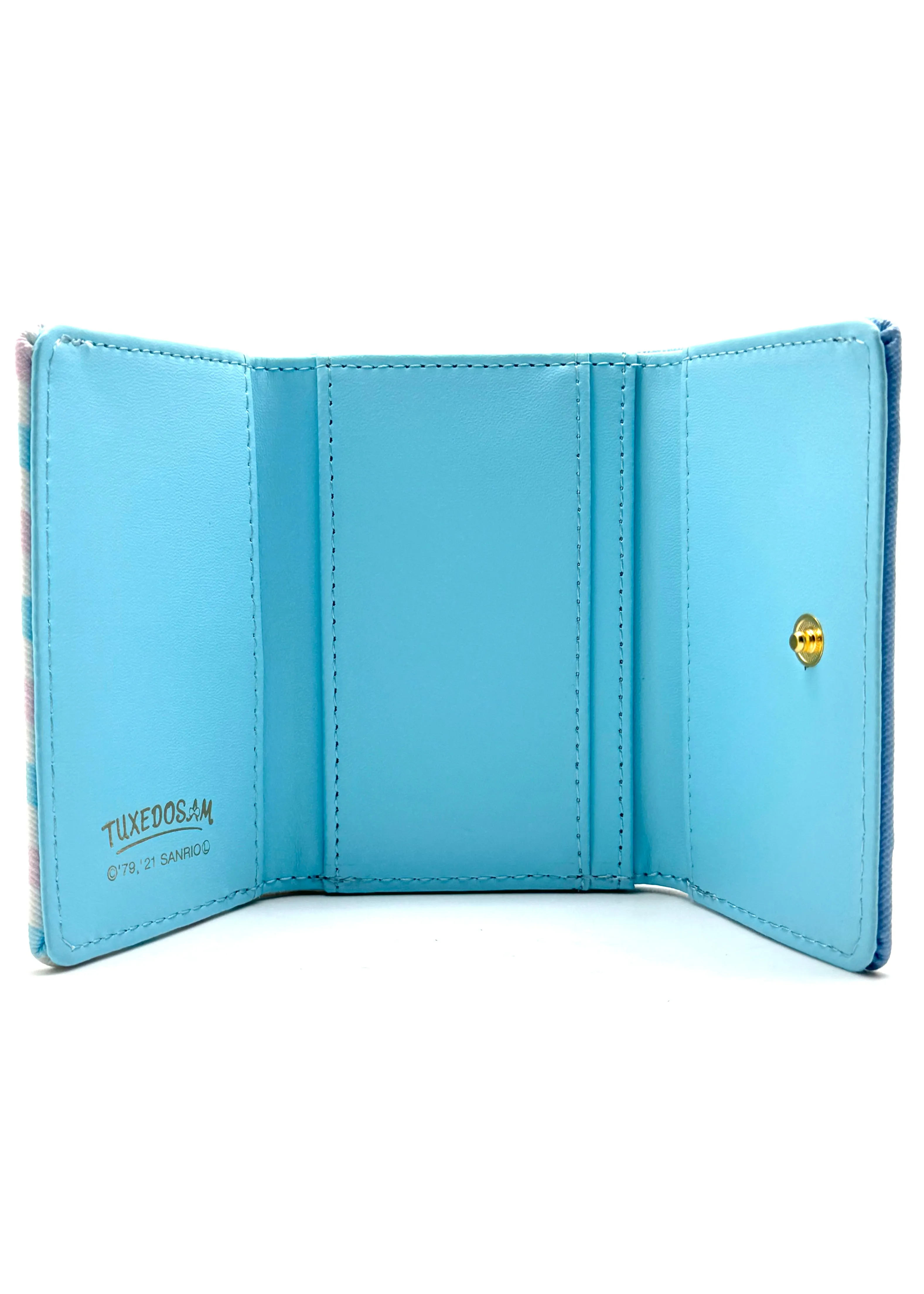 Sanrio Tuxedo Sam Face Flap Wallet