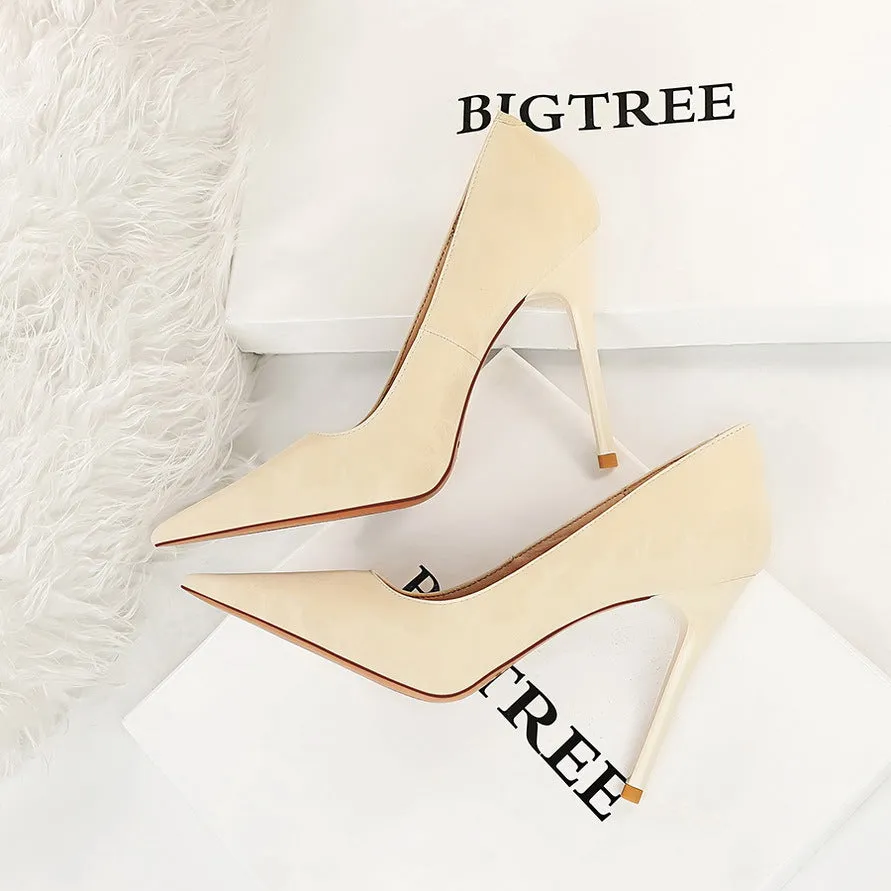 Sexy Retro Pointed-toe High Heel Party Shoes