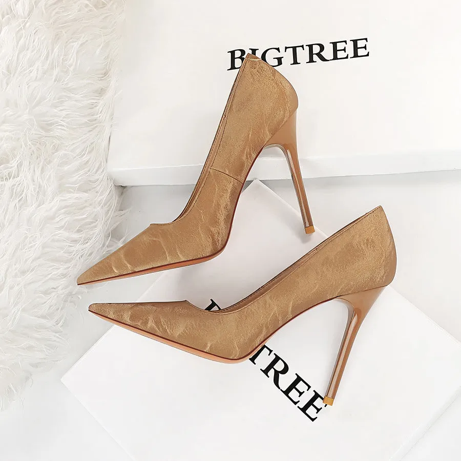 Sexy Retro Pointed-toe High Heel Party Shoes