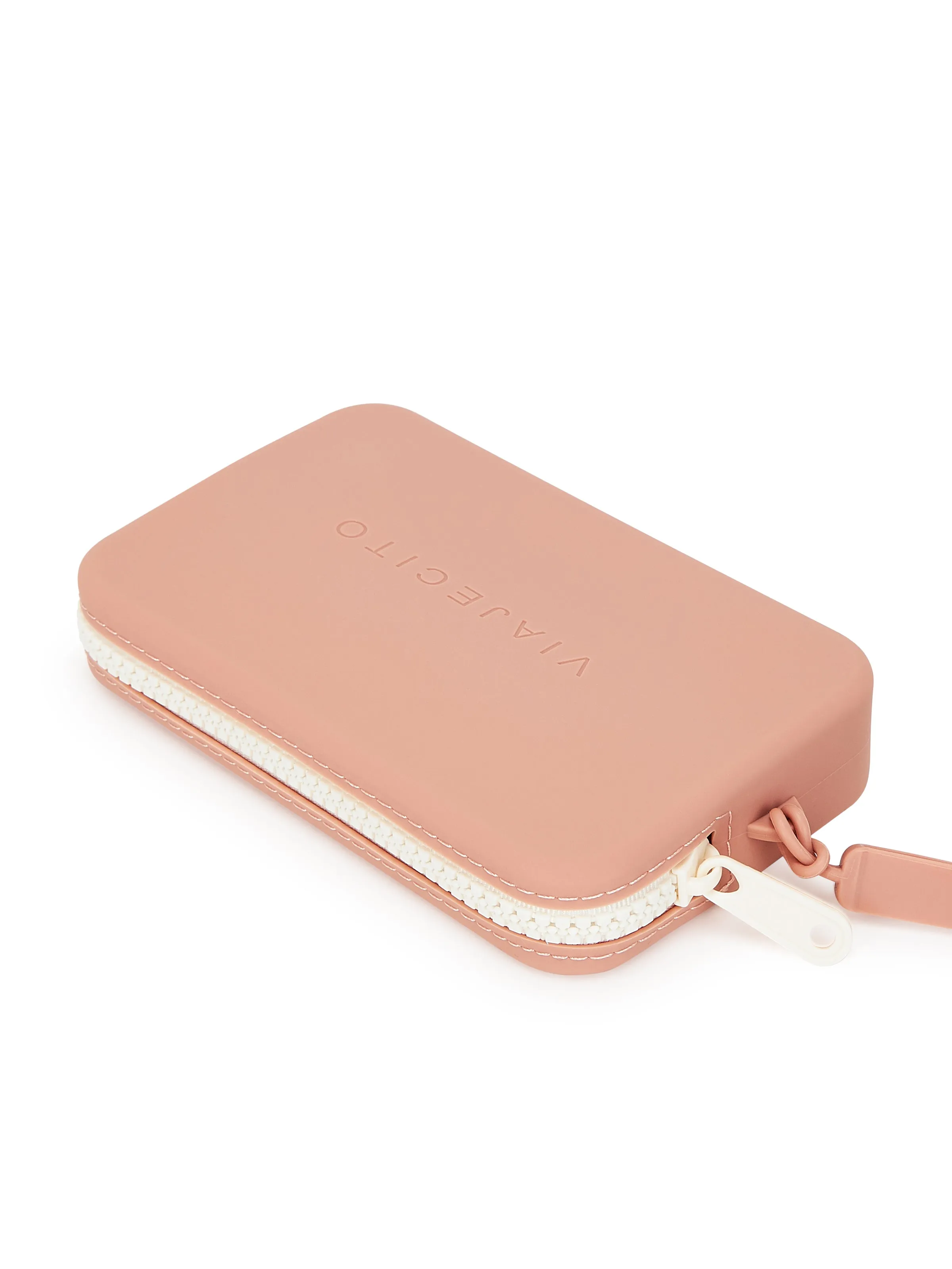 Smoke Pink Mini with Coconut Zipper