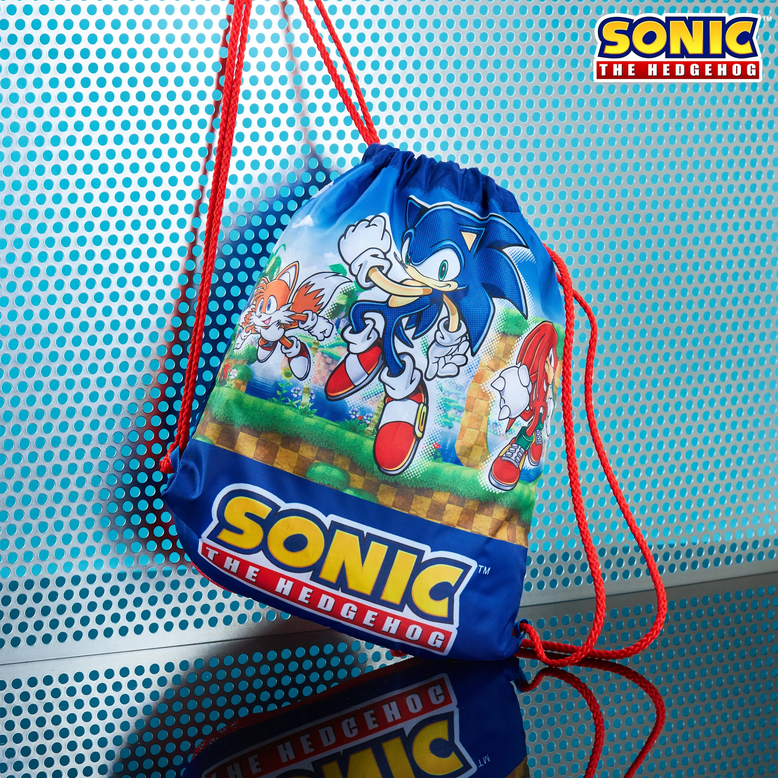 Sonic The Hedgehog Swimming Bag for Kids, Drawstring Bags