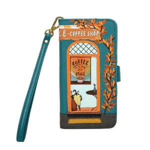 Sugar and Spice Coffee Shop Universal Flip Phone Case