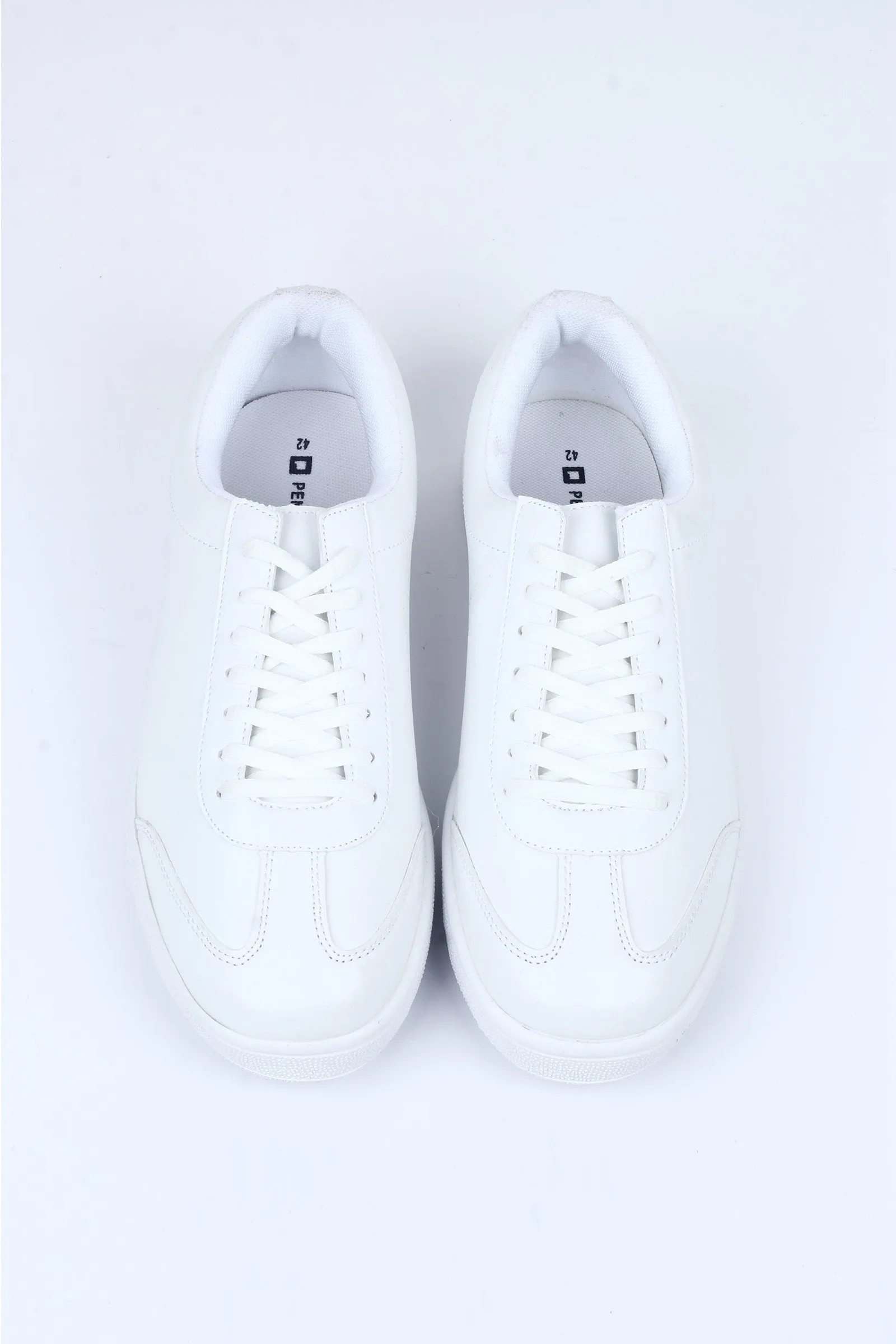 Synthetic Leather Sneakers