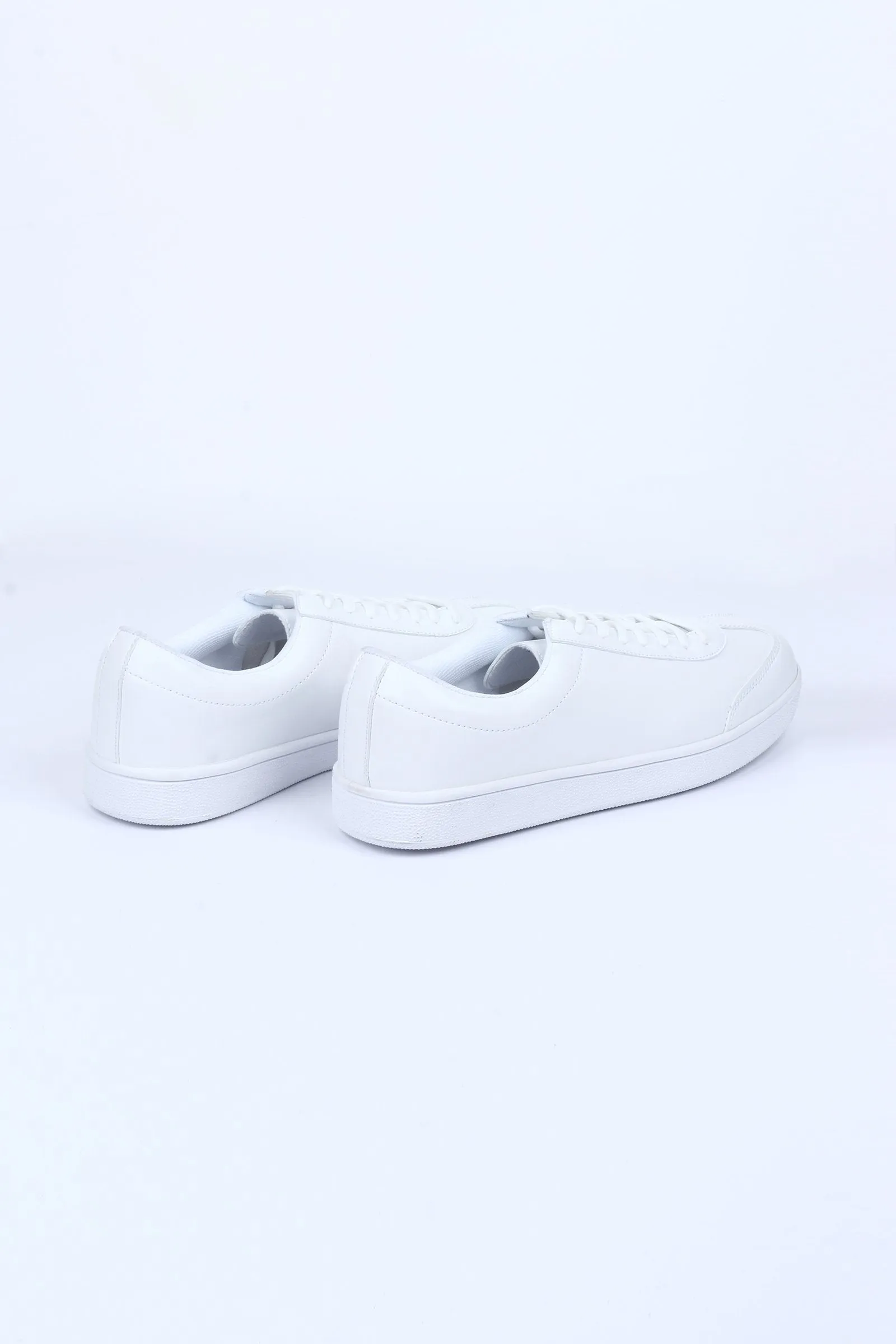 Synthetic Leather Sneakers