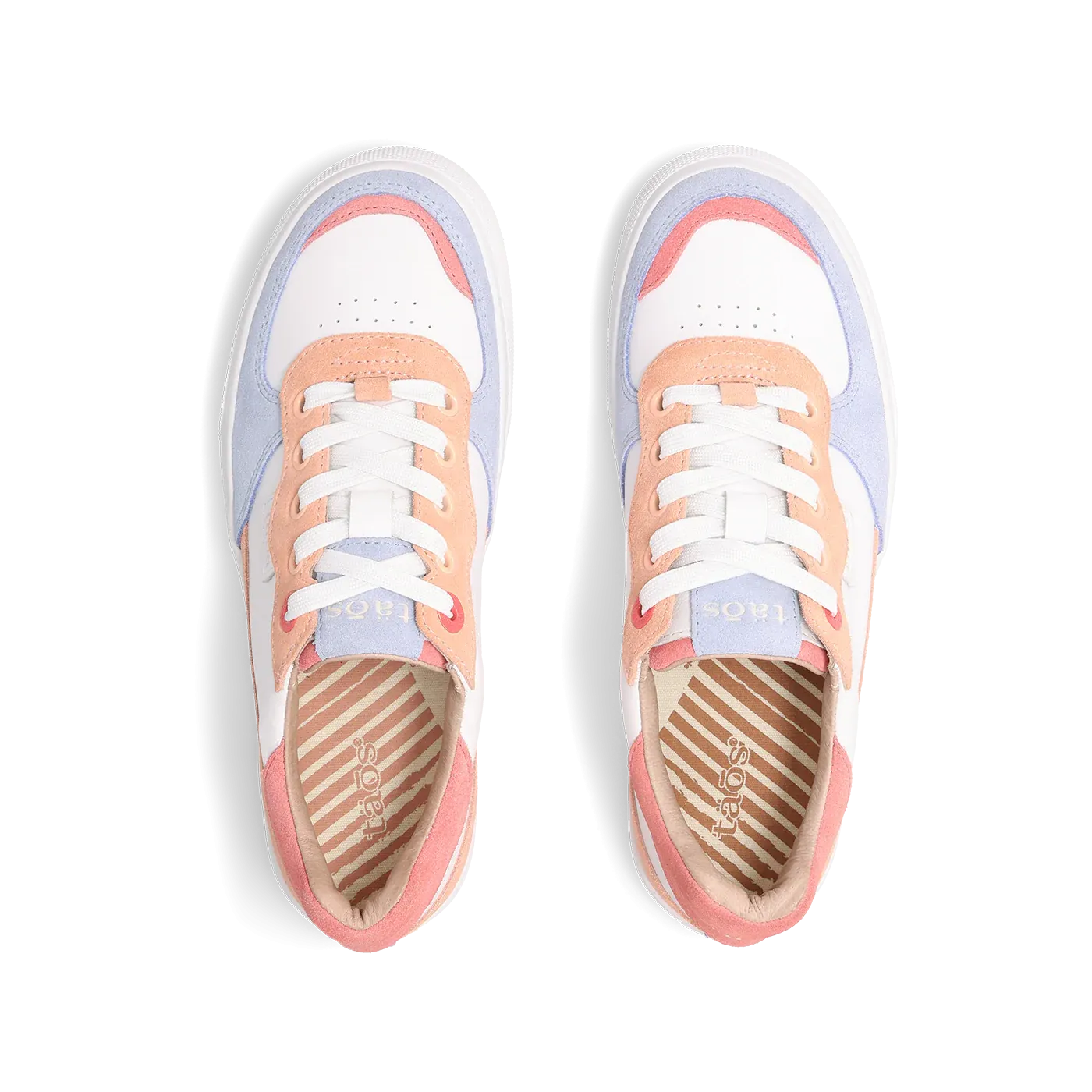 Taos Women's Pop Soul Limited Release Sneaker - Peach/Coral Multi