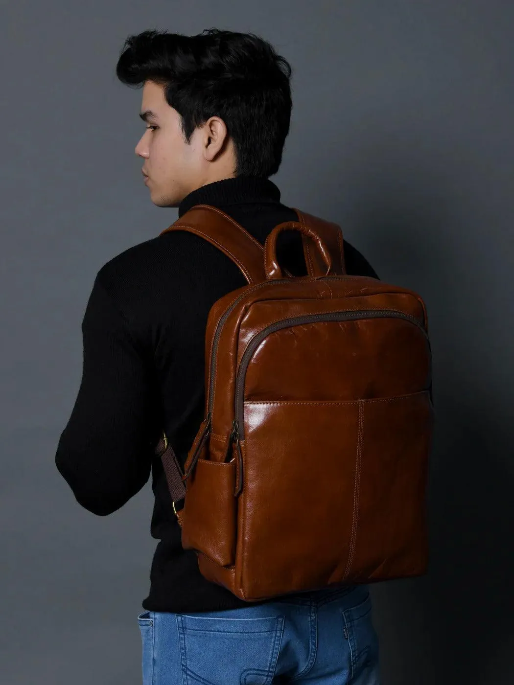The Trek - Leather Backpack