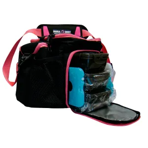 Ultimate 3 Pink & Black Meal Prep Bag