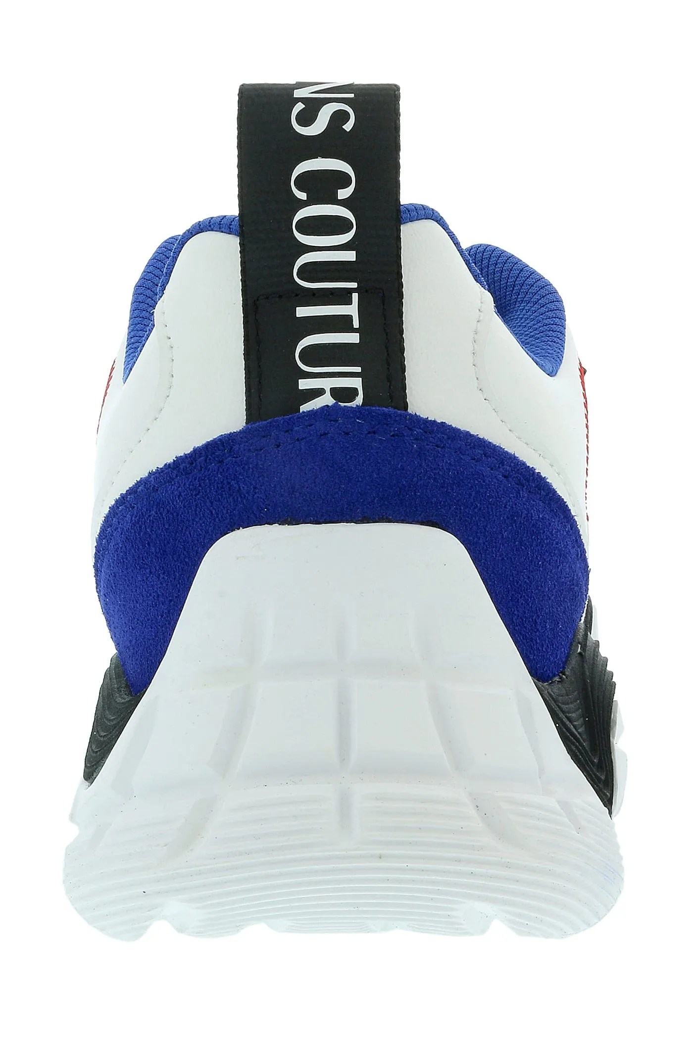 Versace Jeans Couture White Blue Athletic Fashion Signature Sneakers-