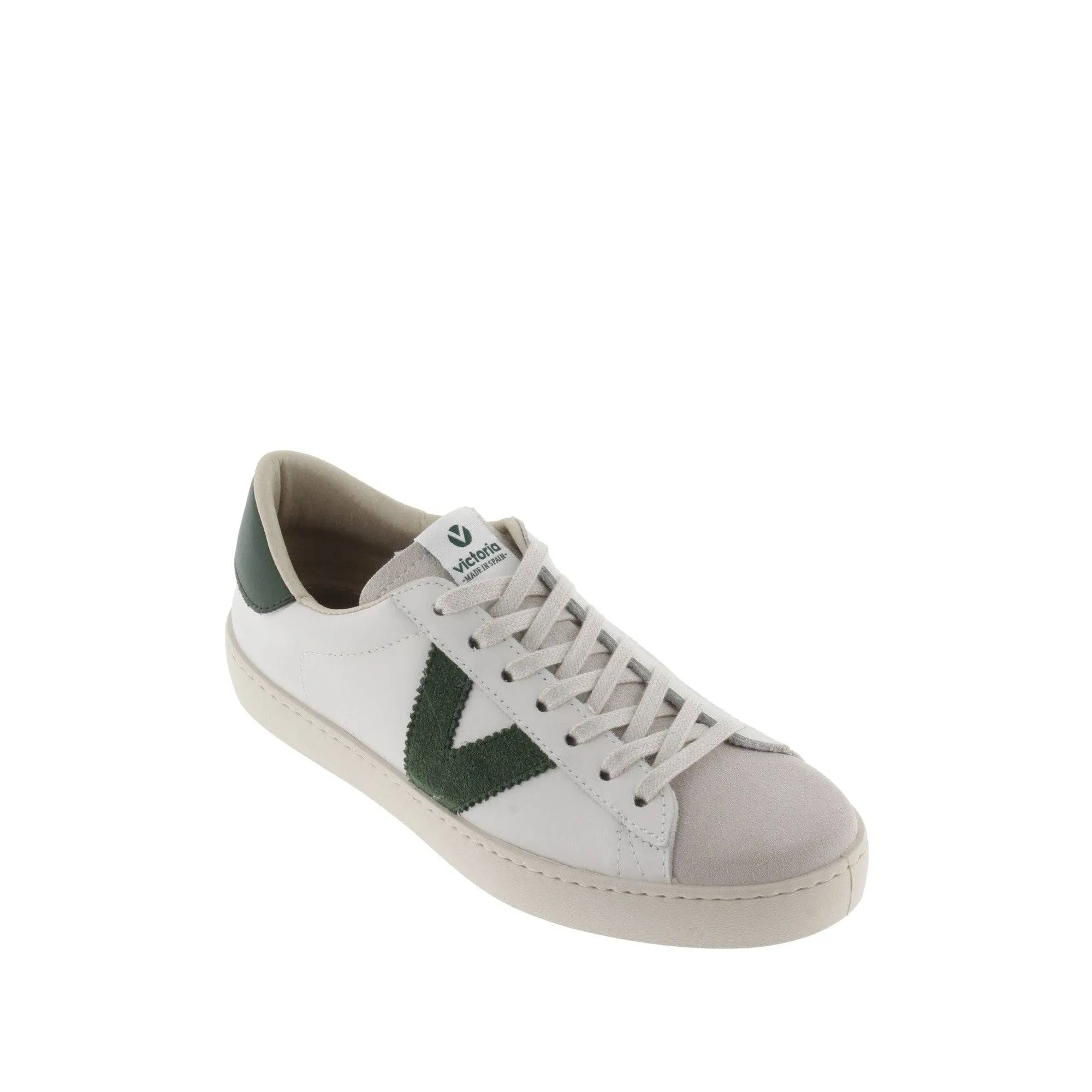 Victoria 1126142 Berlin Ladies Spanish Bottle Leather Lace Up Trainers
