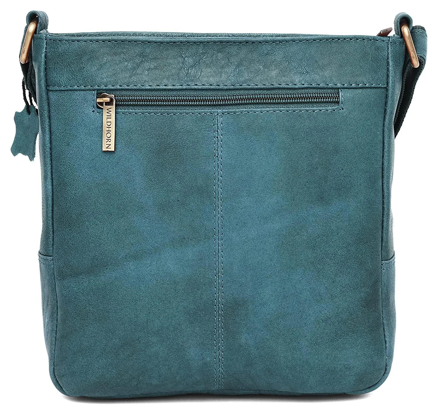 WILDHORN Leather Sling Messenger Bag for Men. DIMENTION : L-8 inch W-3 inch H-9 inch