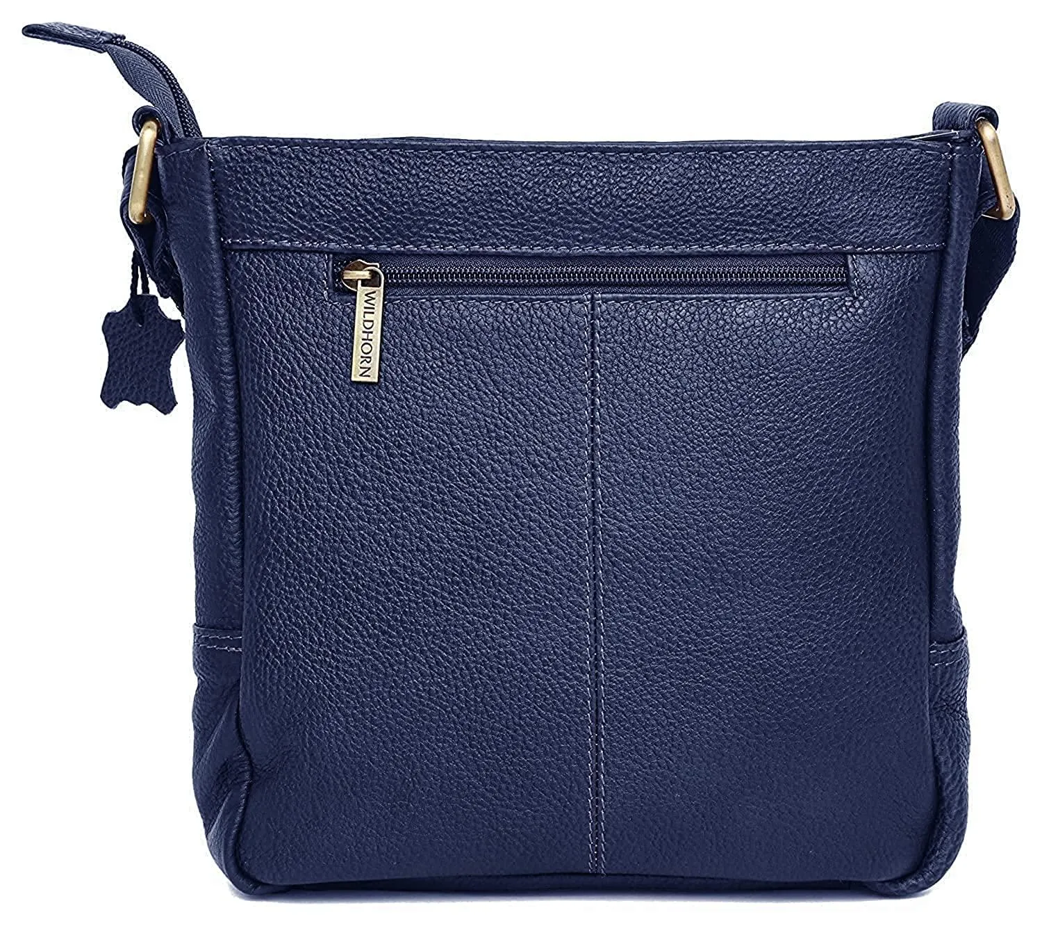 WILDHORN Leather Sling Messenger Bag for Men. DIMENTION : L-8 inch W-3 inch H-9 inch