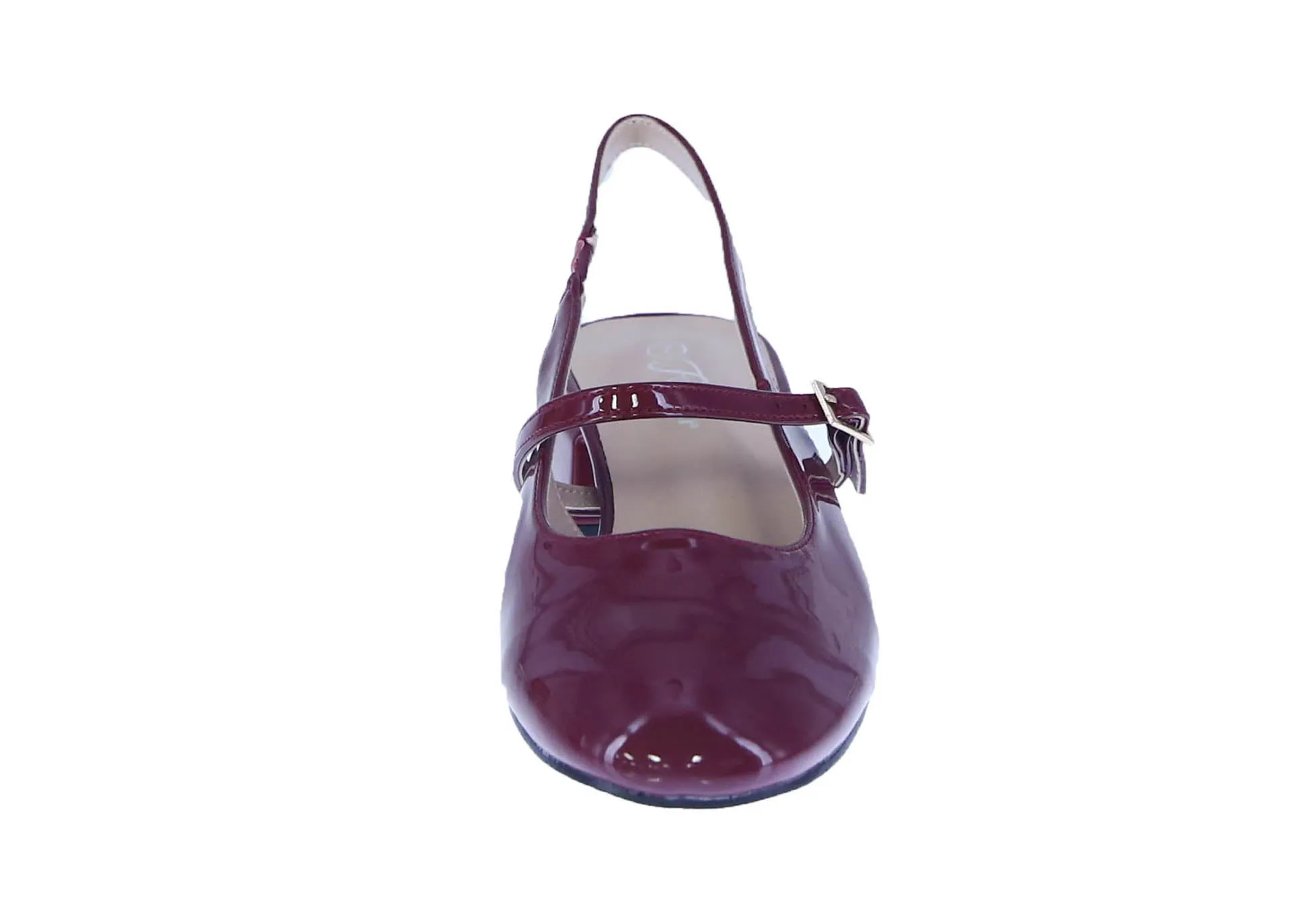 WOMAN'S HEELS WINE PAT ACCLAIM-72